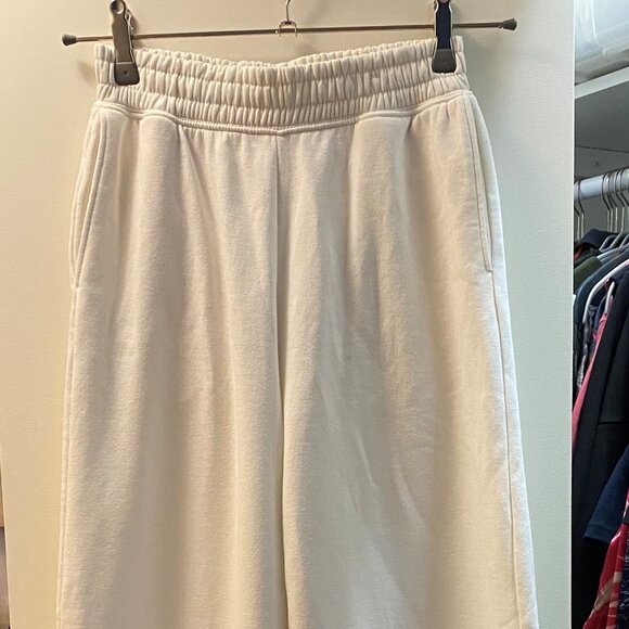 Sweat pants blanc cassé (large) - Picture 1 of 4